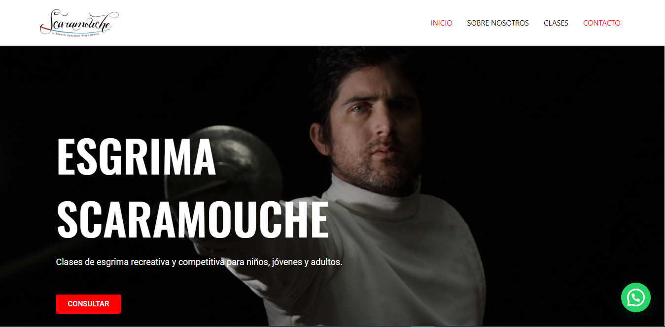 Esgrima Scaramouche Sitio